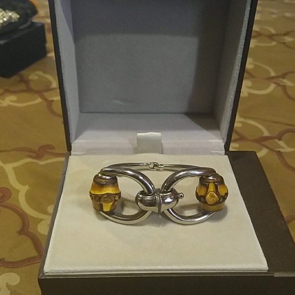 Gucci bamboo sliver bracelet - Picture 2 of 2